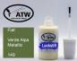 Preview: Fiat, Verde Alpa Metallic, 149: 20ml Lackstift, von ATW Autoteile West.